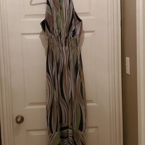 Halter neck summer dress